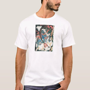 鬼を殺す武日本の士絵画古代 Tシャツ