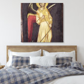 鬼を鎖につけた天使 キャンバスプリント (インサイチュ (寝室))
