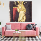 鬼を鎖につけた天使 キャンバスプリント (インサイチュ (リビング))