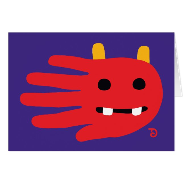 鬼カード (正面横)