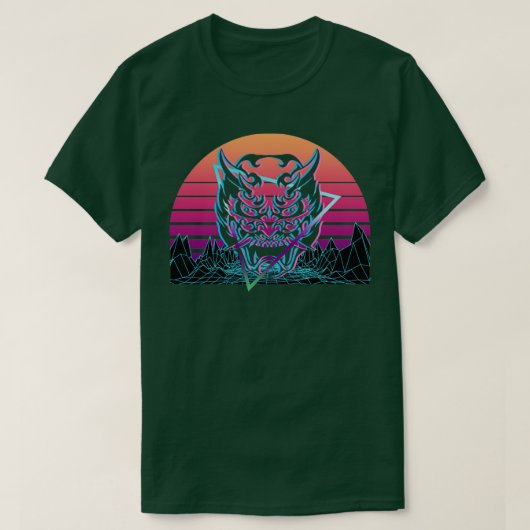 鬼マスク妖怪デビルマスクギフト Tシャツ (デザイン正面)
