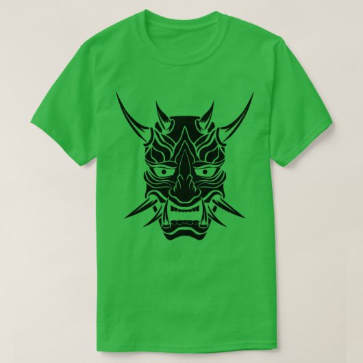鬼仮面の妖怪仮面 Tシャツ (デザイン正面)