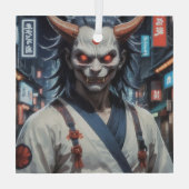鬼侍 ガラスオーナメント (裏面)