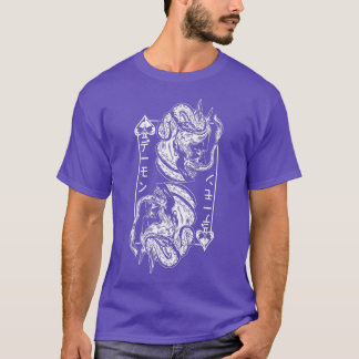 鬼日本の仮面の鬼様武士道武士鬼 Tシャツ