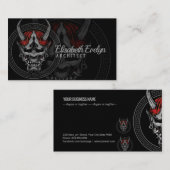 鬼日本の面 名刺 (正面/裏面)