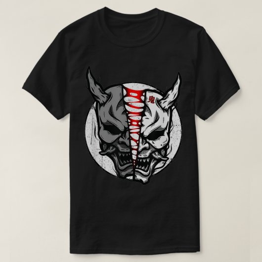 鬼日本の鬼 Tシャツ (デザイン正面)