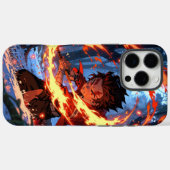 鬼滅の刃　タンジロウ　ヒノカミ　スマホケース Case-Mate iPhoneケース (裏面 (横))