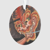 鬼王酒呑童子対源頼光 オーナメント (正面)