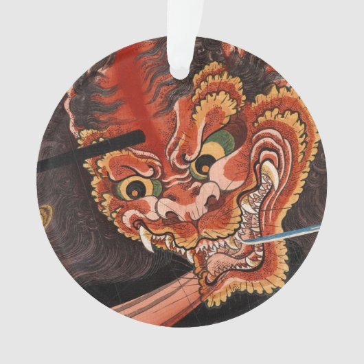 鬼王酒呑童子対源頼光 オーナメント (正面)