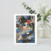 鬼若丸,国芳,鬼若丸,国芳,浮世絵 ポストカード (スタンド正面)