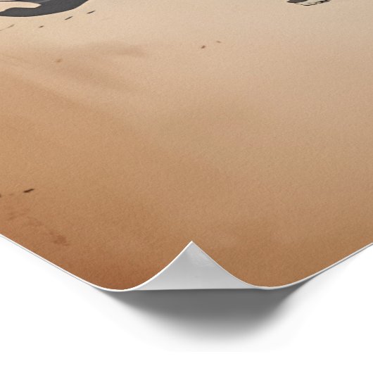 鬼面 ポスター (角)