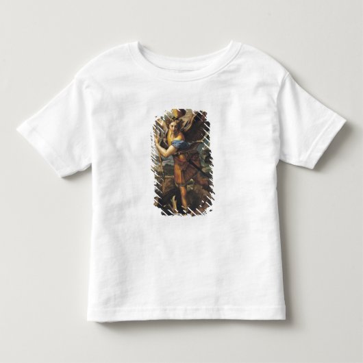 鬼1518年を圧倒するセントマイケル トドラーTシャツ (正面)