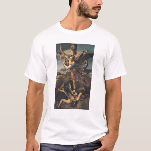 鬼1518年を圧倒するセントマイケル Tシャツ (正面)
