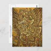 鬼・ガルダ・バード・ラマ王子 ポストカード (正面/裏面)