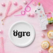 鬼 ペーパープレート (パーティー)