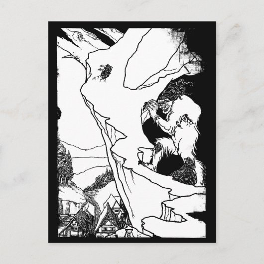 鬼 ポストカード (正面)