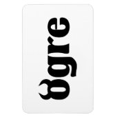 鬼 マグネット (縦)