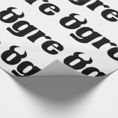 鬼 ラッピングペーパー (角)