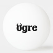 鬼 卓球ボール (裏面)