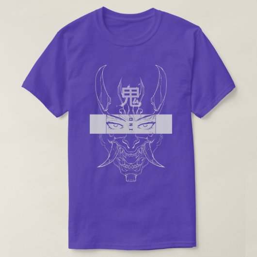 鬼 Tシャツ (デザイン正面)