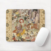 鬼Andhaka、c.1585-90を殺すShiva マウスパッド (マウス)