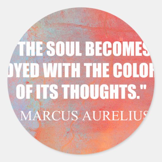 魂が染まる ラウンドシール (正面)