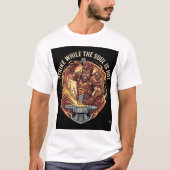 魂が熱いうちに打て Tシャツ (正面)