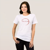 魂が燃えている トライブレンドＴシャツ (正面全面)