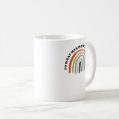 魂が虹を幸せにするようなことをする コーヒーマグカップ (正面右)