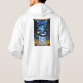 魂が鍛えられる宇宙の火床 パーカ (裏面)