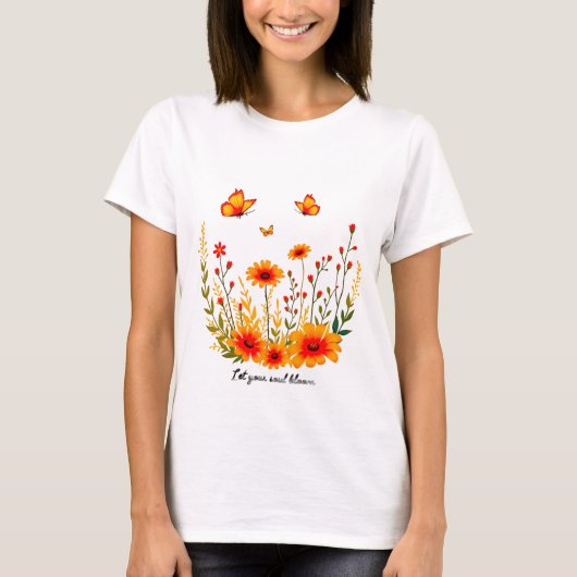 魂が開花する Tシャツ (正面)