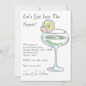 「魂に入ろう」クリスマスパーティー 招待状 (正面)