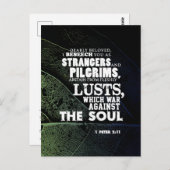 魂に対する戦争 ポストカード (正面/裏面)