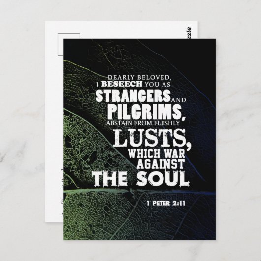 魂に対する戦争 ポストカード (正面/裏面)