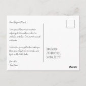 魂に対する戦争 ポストカード (裏面)