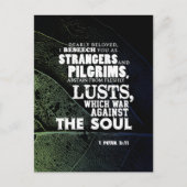 魂に対する戦争 ポストカード (正面)