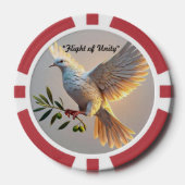 『魂に満ちた平和の反射』 ポーカーチップ (正面)