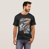 魂に満ちた波 Tシャツ (正面フル)