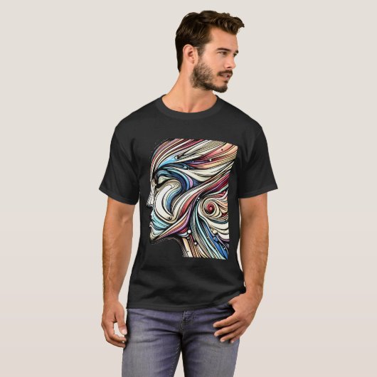 魂に満ちた波 Tシャツ (正面フル)