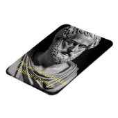 魂に考え写真は無い マグネット (左側)