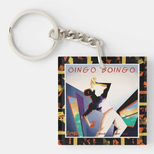 魂に良いOingo+Boingoのキーチェーン キーホルダー (正面)
