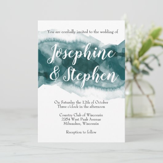 魂のための水 招待状 (スタンド正面)