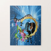 魂のための音楽 ジグソーパズル (縦)