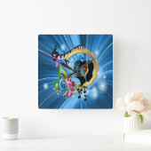 魂のための音楽 スクエア壁時計 (ホーム)