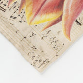 魂のための音楽 フリースブランケット (角)