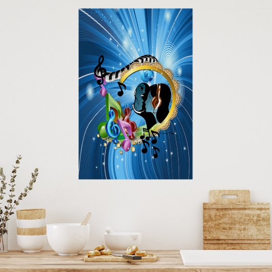 魂のための音楽 ポスター (キッチン)