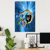 魂のための音楽 ポスター (ホームオフィス)