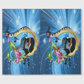 魂のための音楽 ラッピングペーパー (フラット)