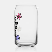 魂のスローガンに水をやる時間を取る ガラス缶 (左)