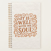 魂のタイポグラフィが好い プランナー手帳 (正面)